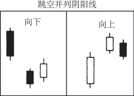 《日本蜡烛图技术》跳空并列阴阳线.jpg